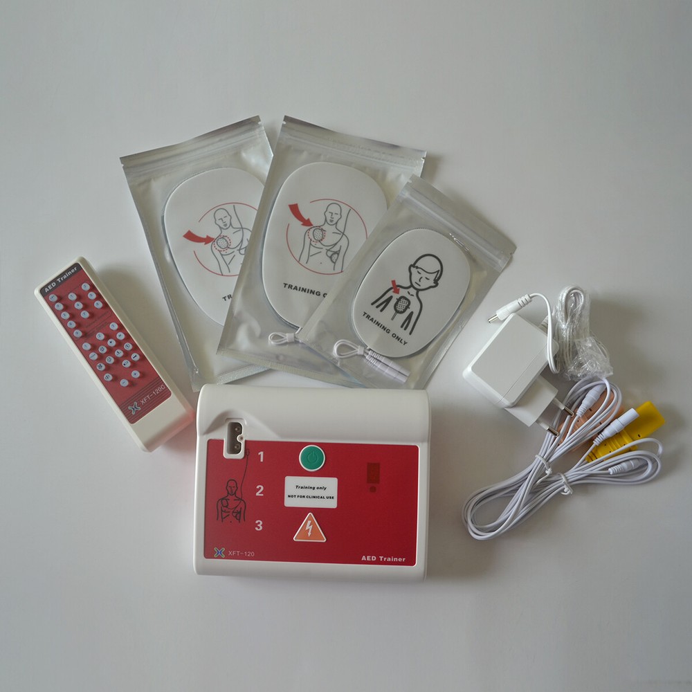 1pc Automatic External Defibrillator Simulator AED Training In English & Greek