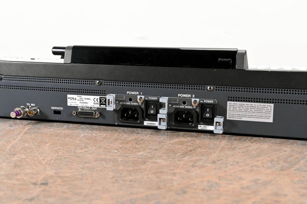 For.A HVS-392WOU 2 M/E 28-Button Control Surface for HVS-390HS Switcher CG01DZB