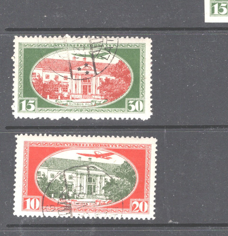 Latvia  Cb1-2   used