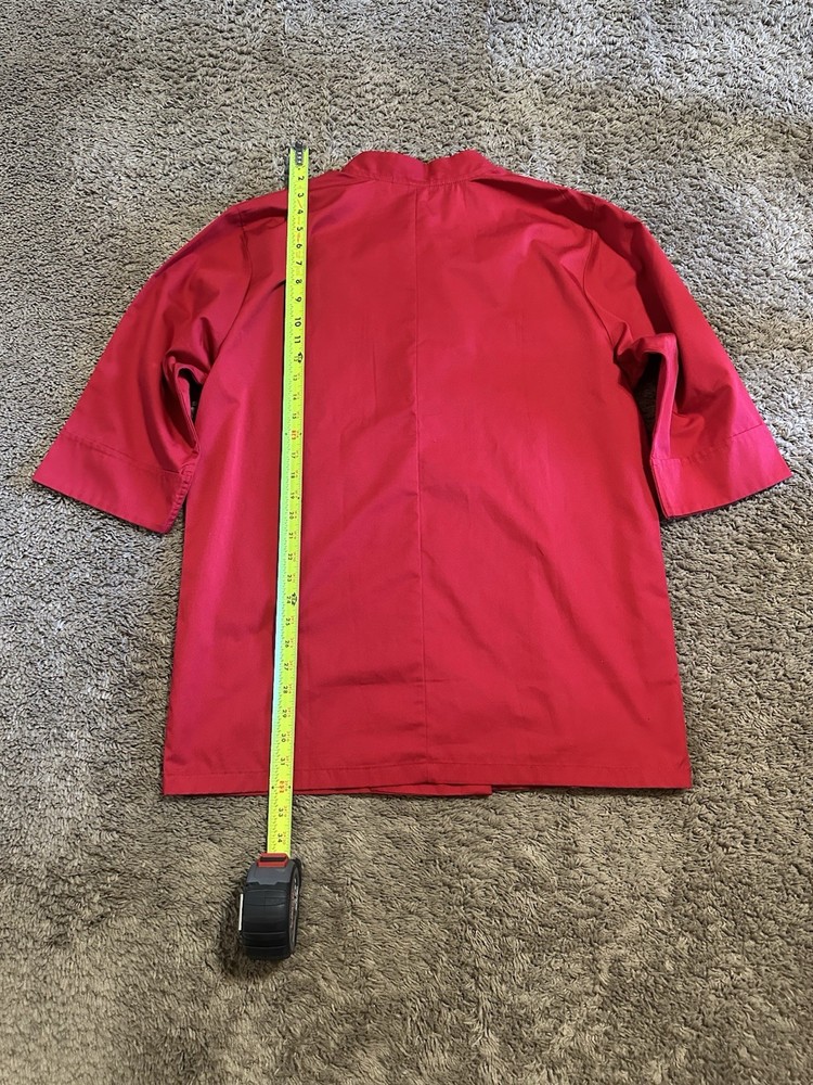 Pizza Hut ChefWorks Morocco double-breasted chef coat size medium