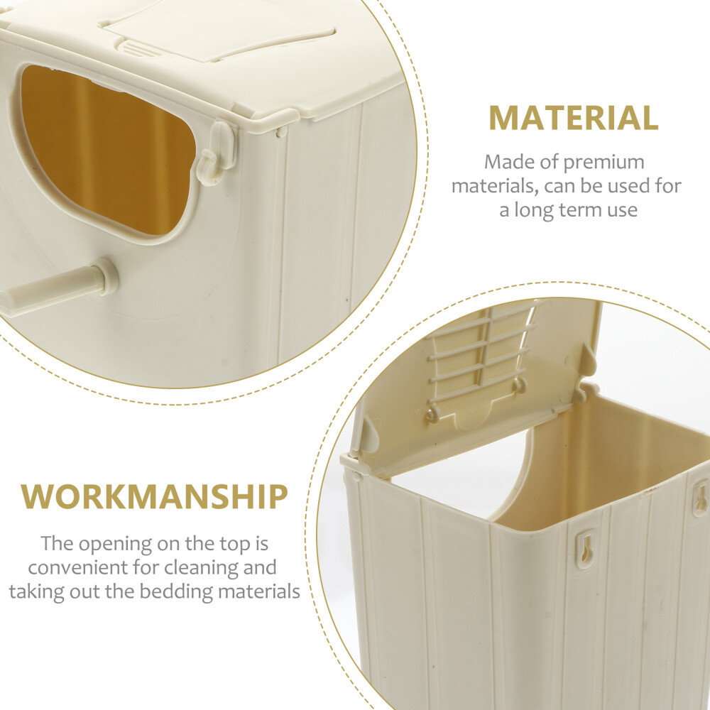 Parrot Breeding Box Bird Parakeet Nest Boxes for Parakeets Nesting