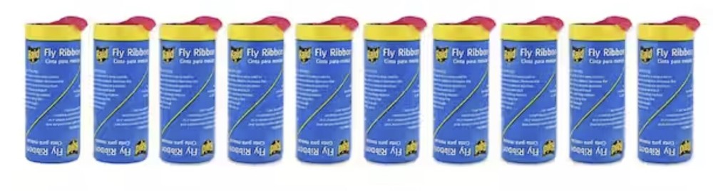 Raid FR10B-RAID 10 Count Fly & Insect Catcher Ribbons