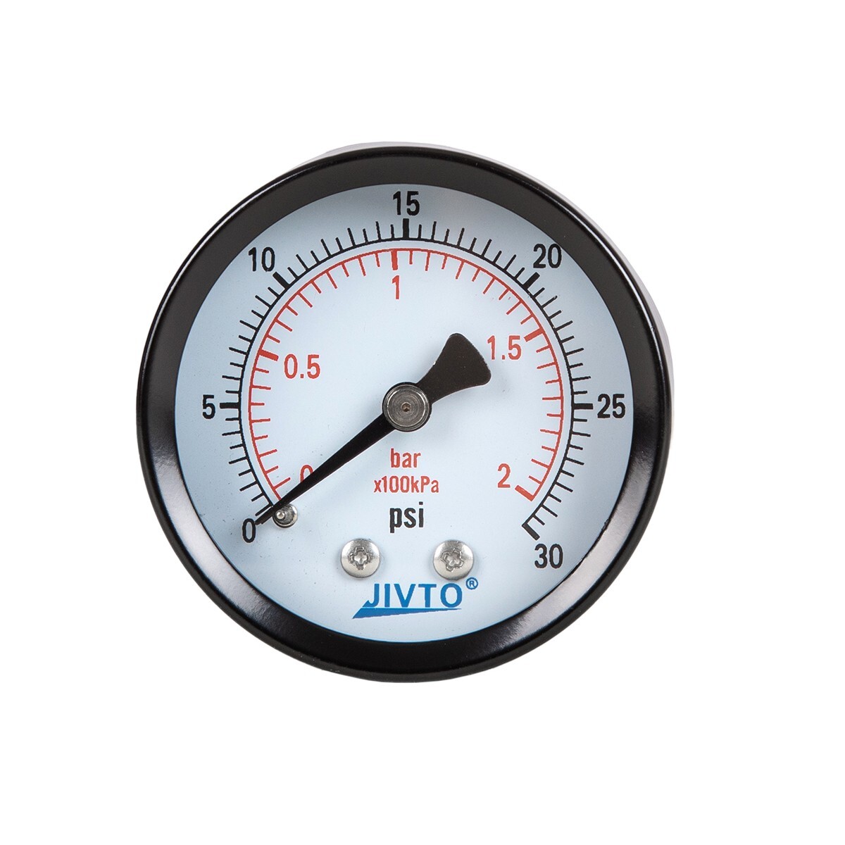 General Dry Pressure Gauge, 1.5" Dia, 0-30 psi, 1/8 NPT Back Mount ( pack of 1)