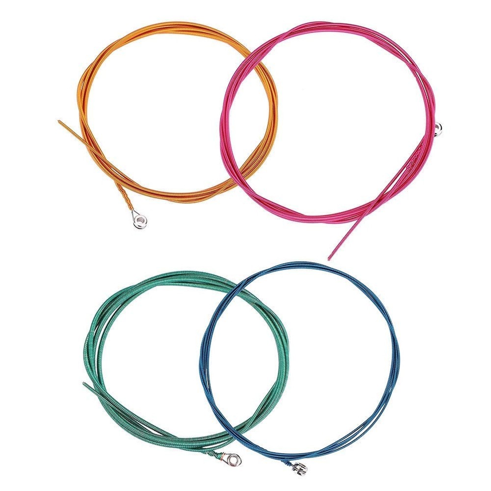 Bass Strings 4-String Bass Strings Electric Bass Strings 4-String Colorful St...