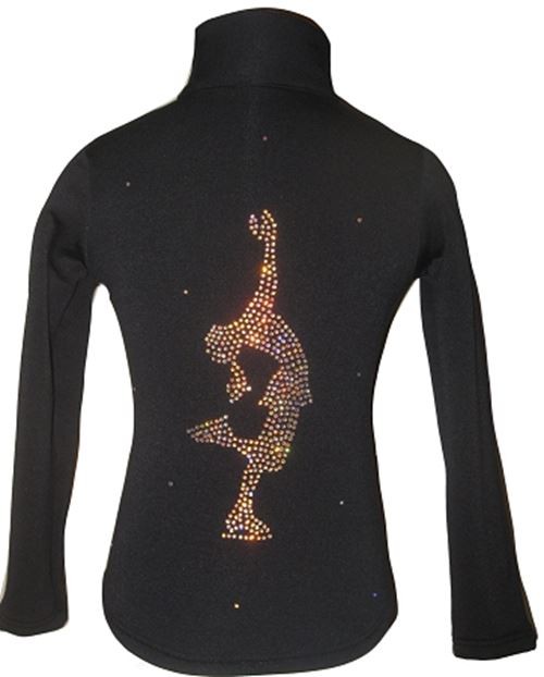 Ice skating Jacket with "Layback" applique