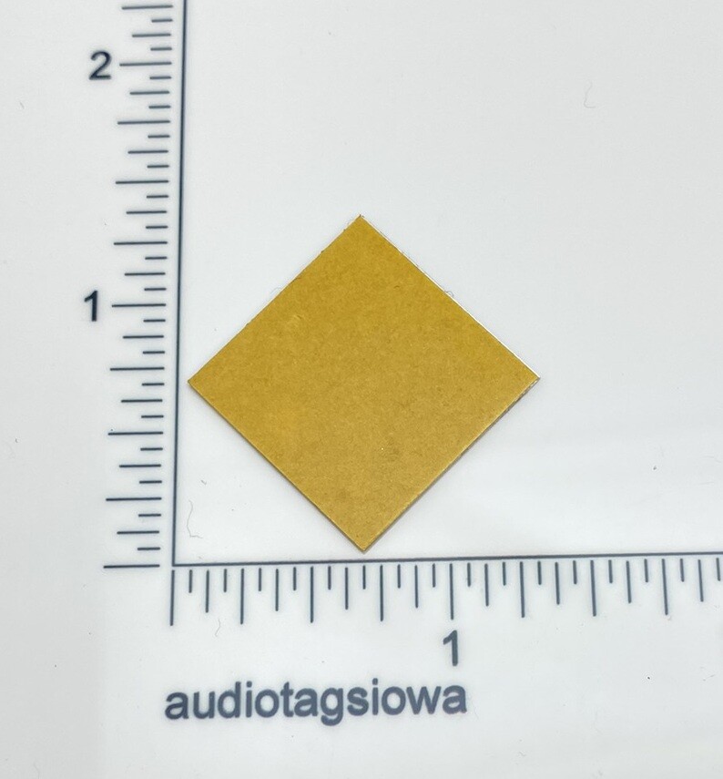 Neumann Badge Logo - Custom Made Thin Aluminum