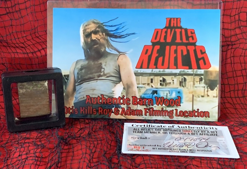 Devils Rejects 2005 Authentic Filming Location Artifact Rob Zombie Horror Prop