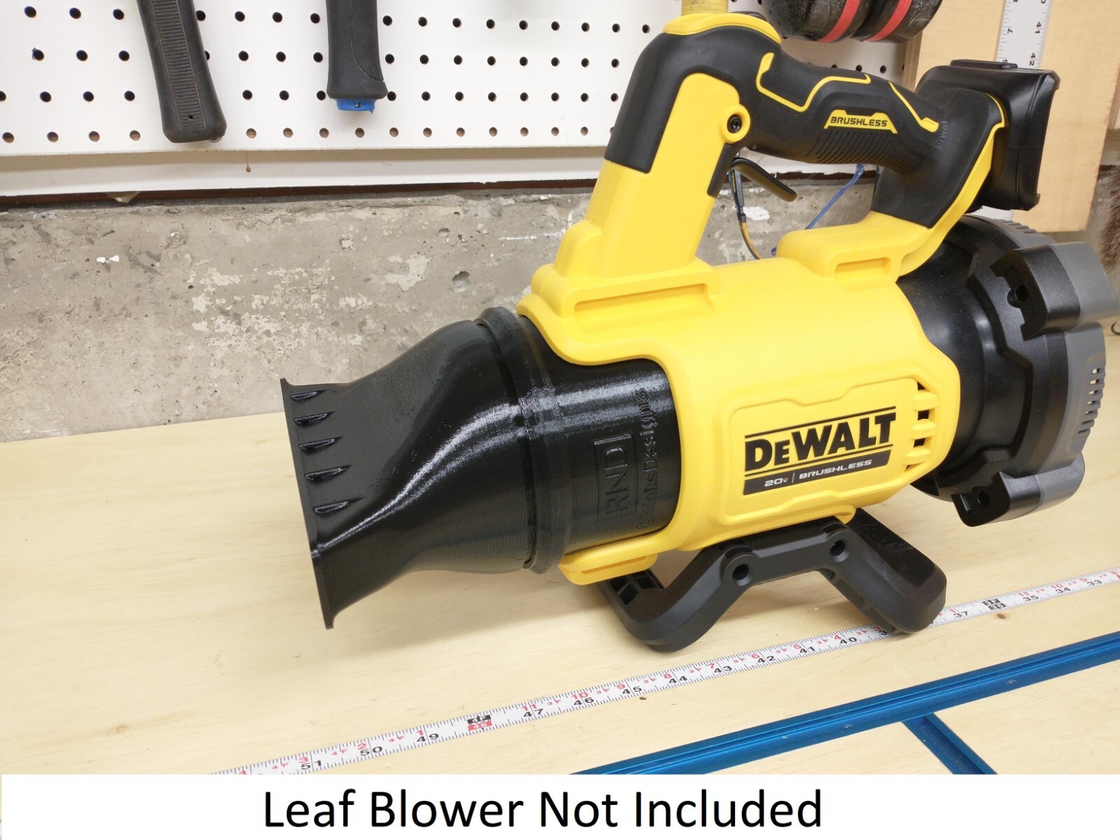 Air Blade Car Drying Swiveling Nozzle for DeWalt 20V DCBL722 Leaf Blower
