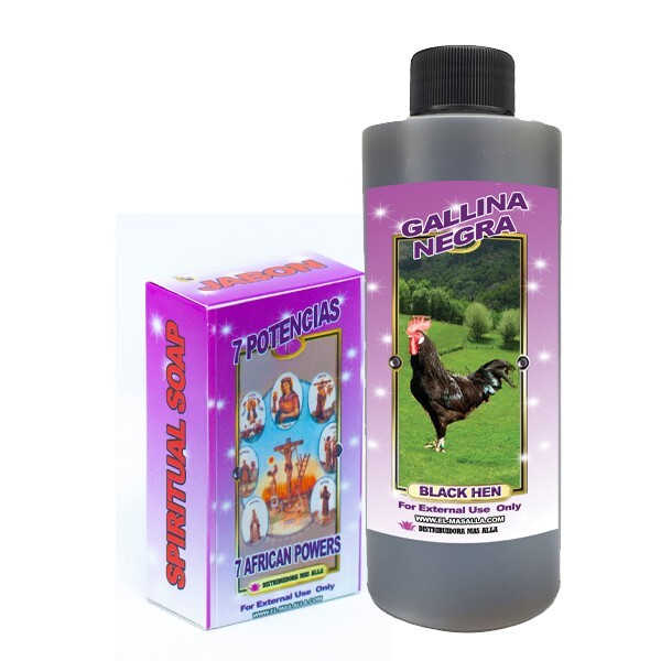 Black Hen Set: Cleansing Spells and Black Magic Works