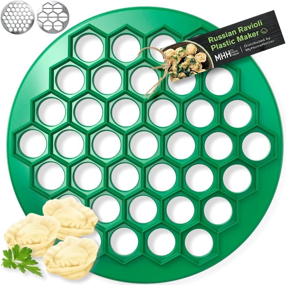 Russian Dumpling Maker Plastic Pelmeni Maker Dumpling Mold Machine Press Ravioli