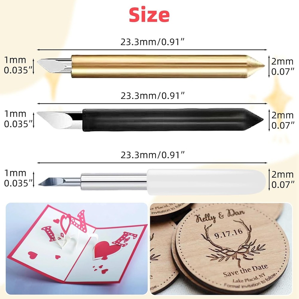 23 Pcs Replacement Blades Compatible with Maker B-23pcs Multi Combination Set