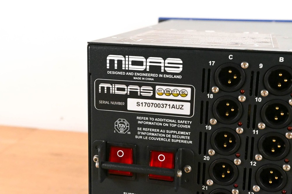 Midas DL231 24x24 Active Microphone Splitter CG01ZPG