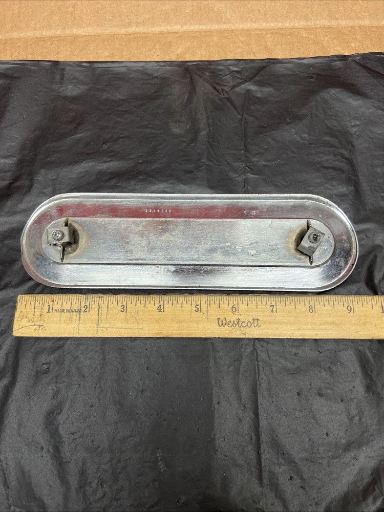 Radio delete plate for Studebaker