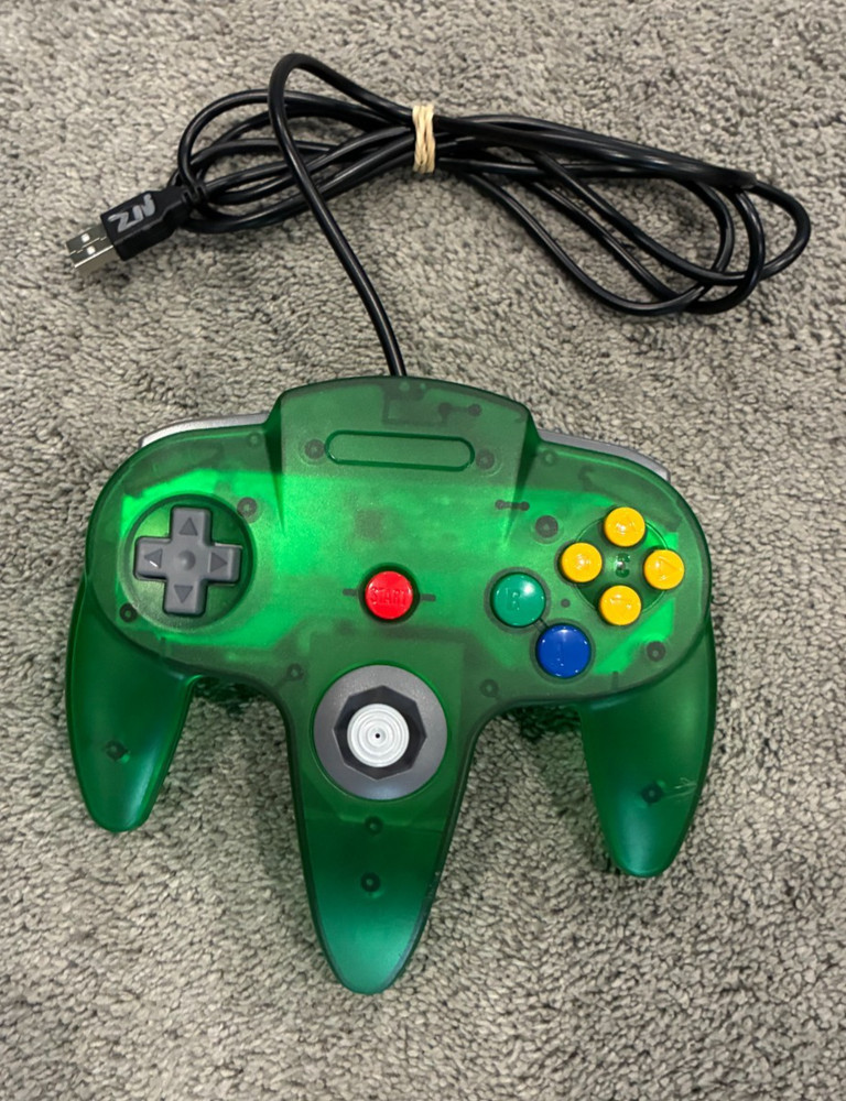 Two (2) N64 USB Controllers & Two (2) SNES USB Controllers - New & Unused!