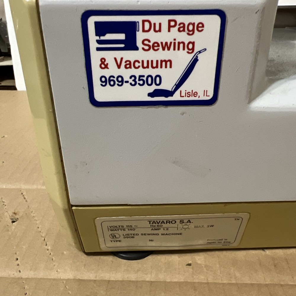 Elna lock PRO 5 DC SERGER SEWING MACHINE complete working