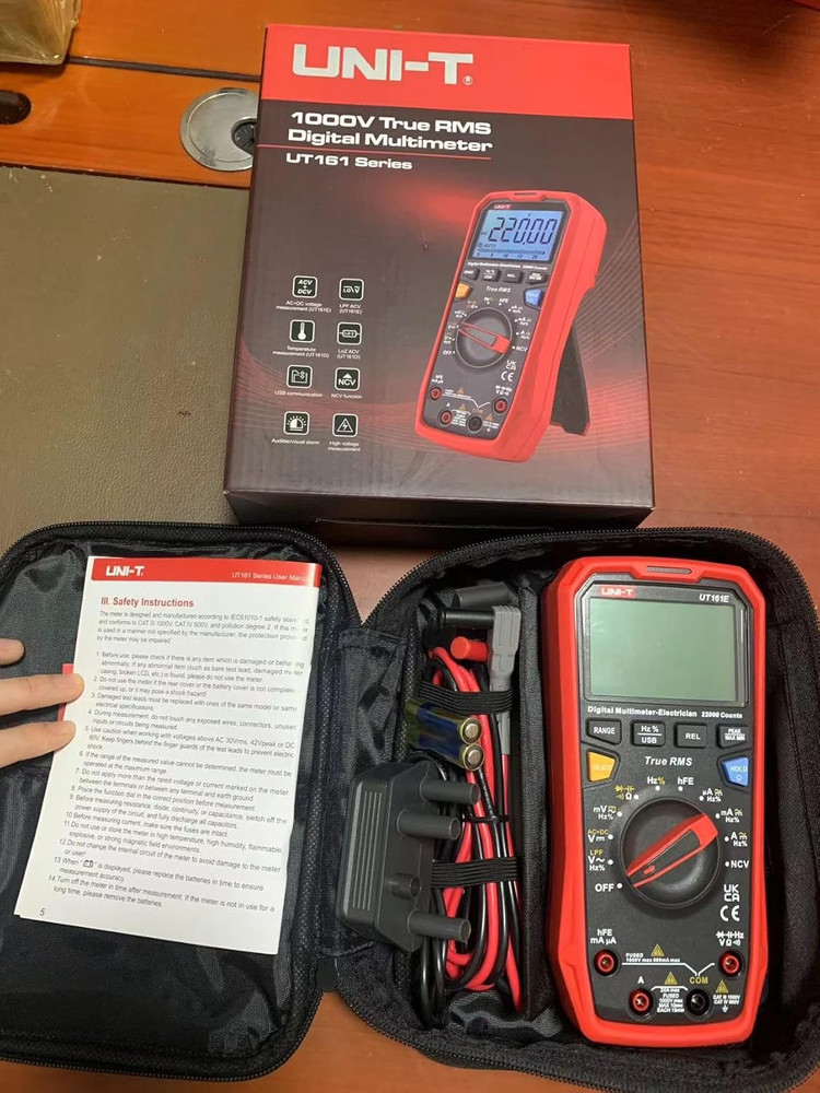 UT892 High Voltage Digital Multimeter 2000V AC/DC True RMS 6000 Counts