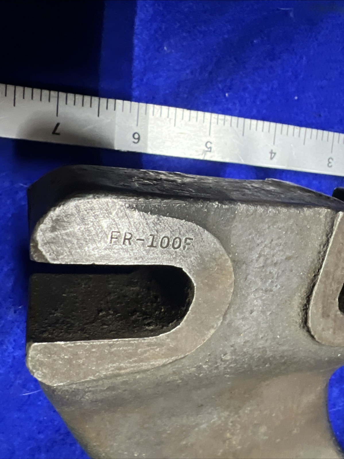 Original South Bend F 14 1/2" Lathe Follow Rest Follower Nice Shape Free Ship