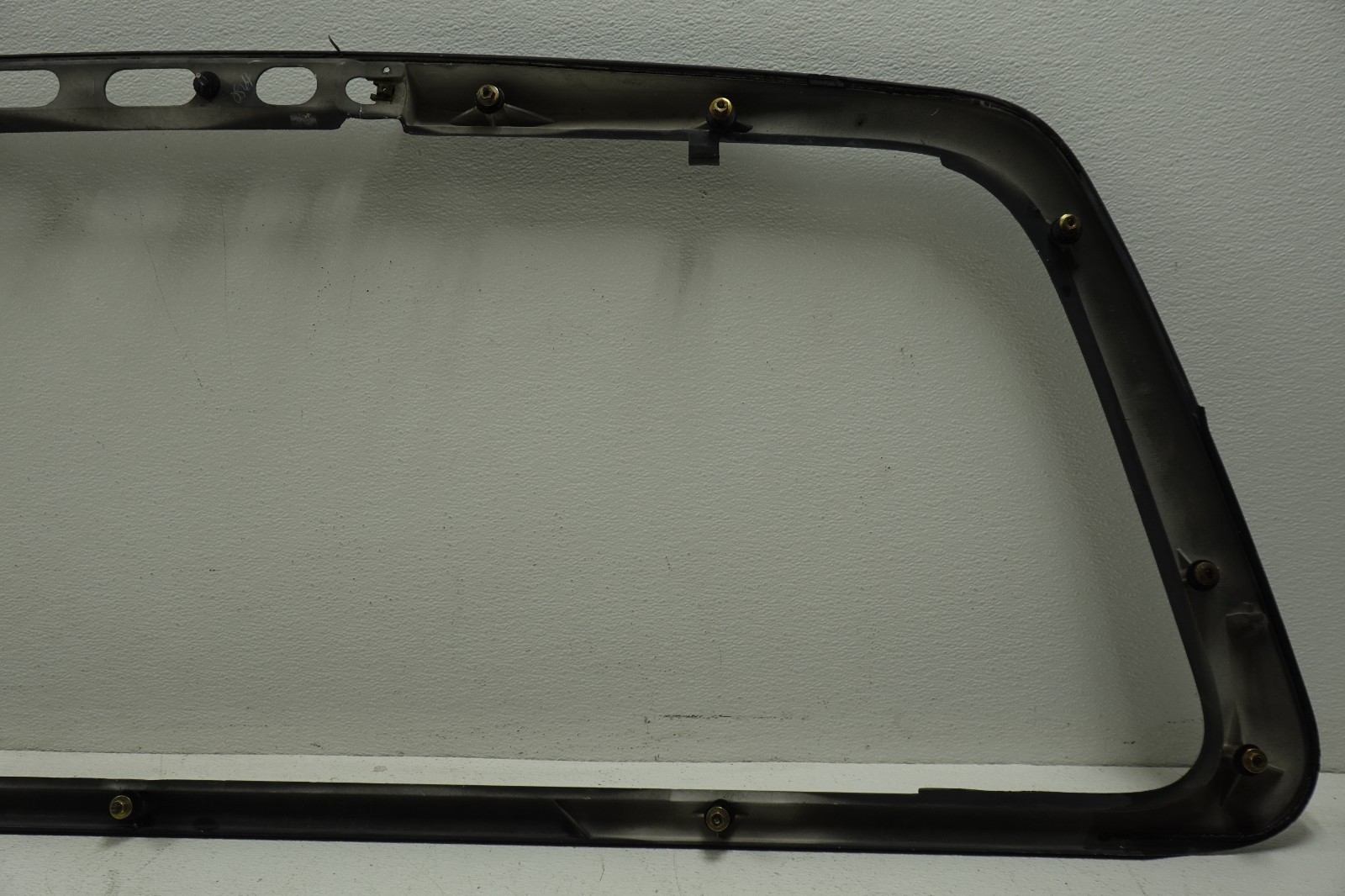 97-03 OEM Ford F150 (Extended Cab ONLY) Rear Window Molding Glass Frame Trim