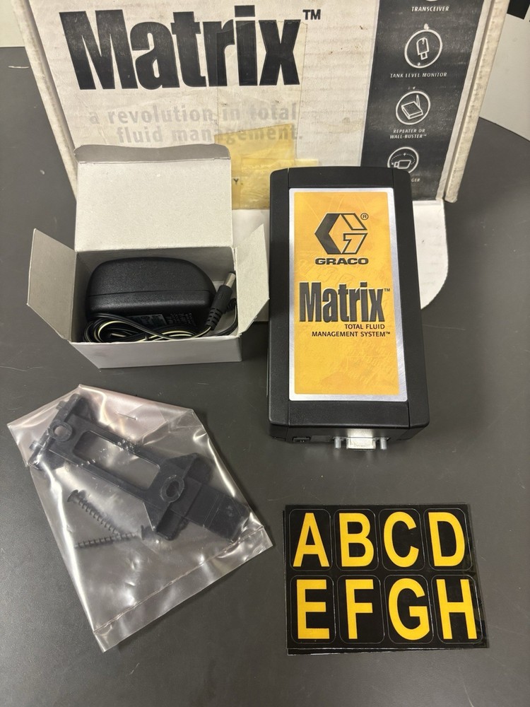 New Graco Matrix 117256 Transceiver for Total Fluid Management System