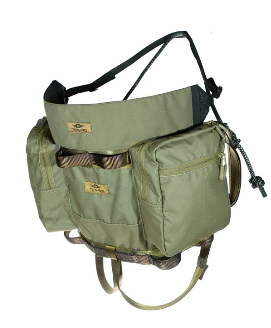 Tethrd Grit Workhorse Saddle Kit Timber WRKKIT-TMBR-REG