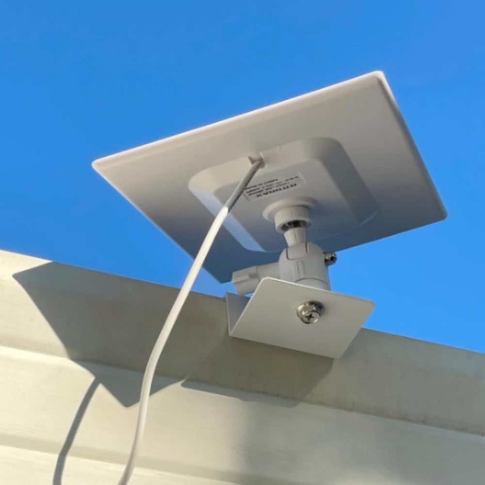Universal Gutter Mount for Solar Panels&Security Cameras forRing,Arlo,Eufy,Wyze