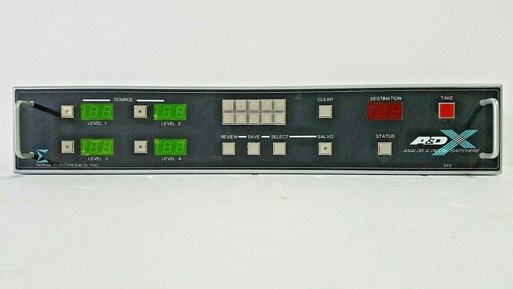Sigma Technology 128x128 XY MASTER CONTROL PANEL, 4 LEVELS - SYX