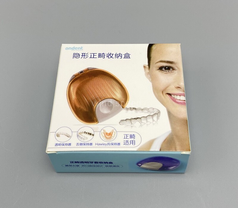 3× Dental Orthodontic False Teeth Retainer Case Portable Dentures Storage Boxes