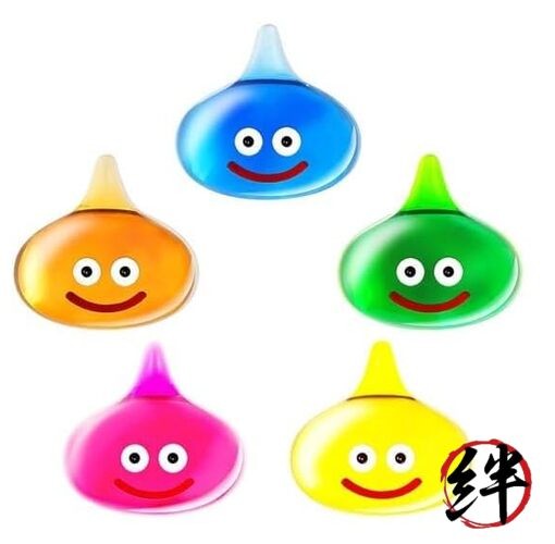 Smile Slime Acrylic Clear Magnet