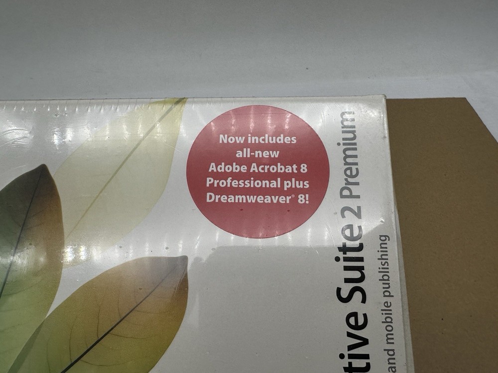 Adobe Creative Suite 2 Premium 18040501 MAC Edition - Sealed New