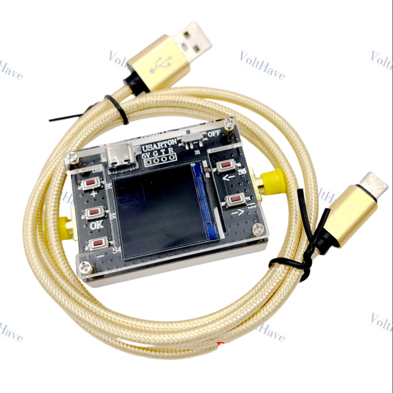 Type-C 6G Digital Programmable RF Attenuator 30DB TFT CNC Housing Communication