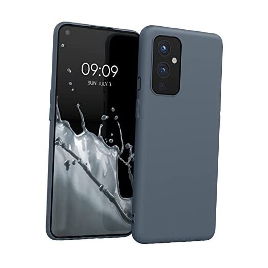 Case Compatible with OnePlus 9 (EU/NA Version) Case - Soft Slim Dark Slate