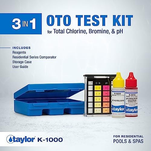 K-1000 Basic Residential Pool & Spa Test Kit