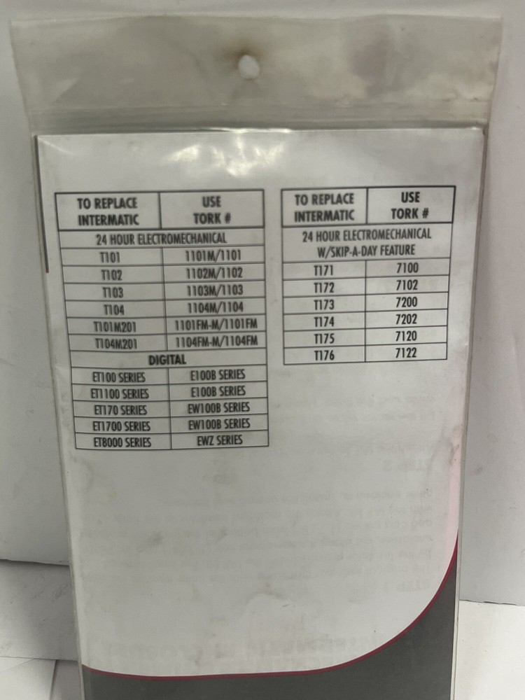 NEW Tork IAP - Adapter Plate for Mounting Timer