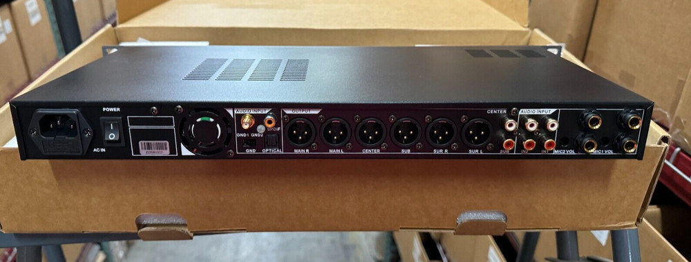 IdolPro Karaoke Processor, Multiple Professional Effects, Built-in Wifi, DSP-A19