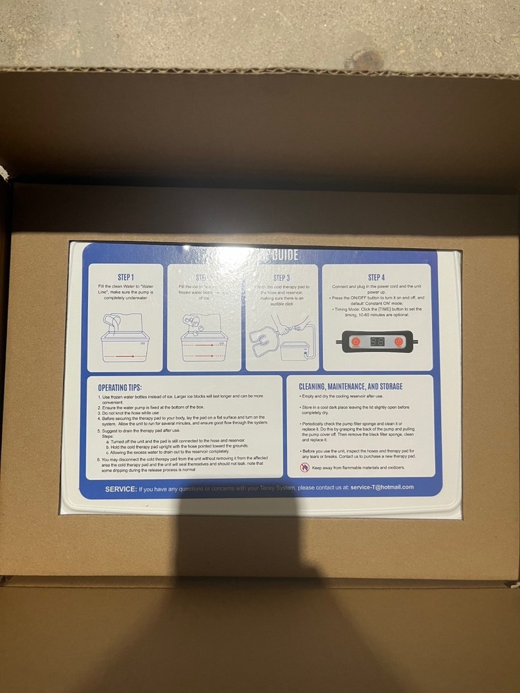 Non-Prescription Cold Therapy Machine