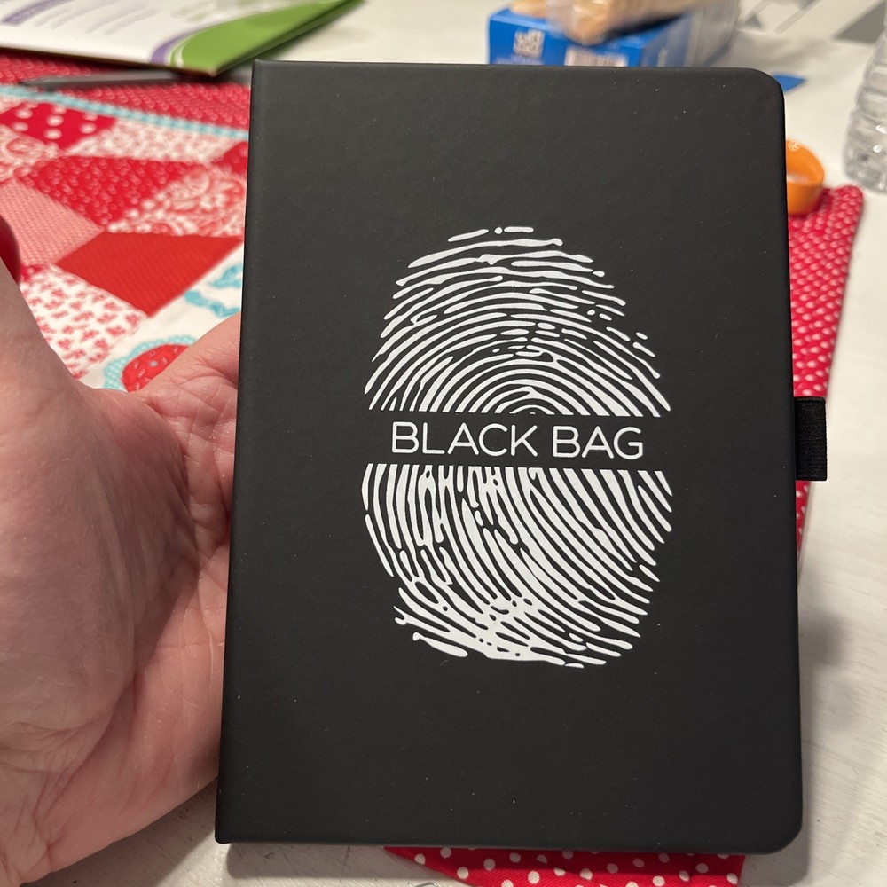 Black Bag Movie Notebook