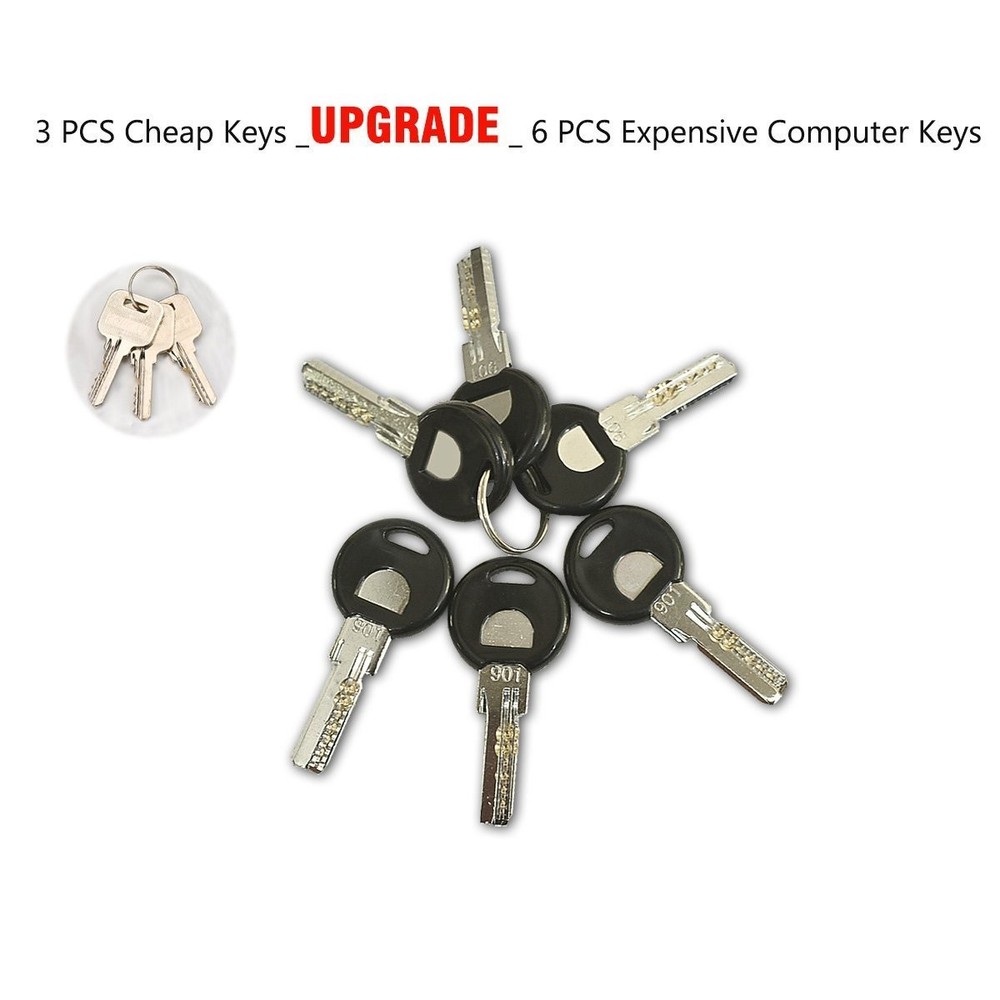 Upgrade Version AMOCAM Electric Electronic Door Lock 6pcs Computerized Doted ...