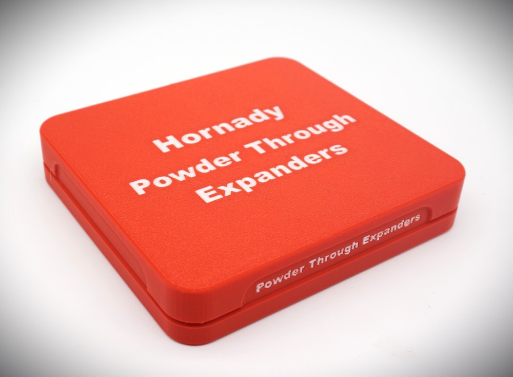 Hornady Powder Through Expanders PTX Storage Case Reloading Tool By RMD3D