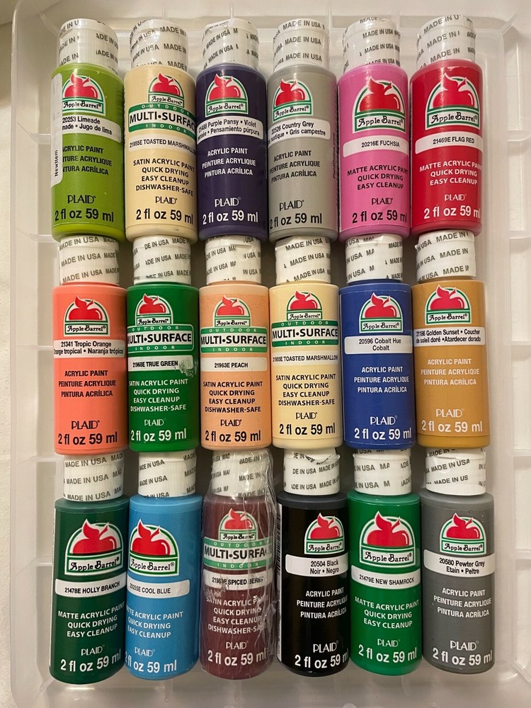 NEW Apple Barrel Paint 2oz - Multiple Colors/Variations Available!