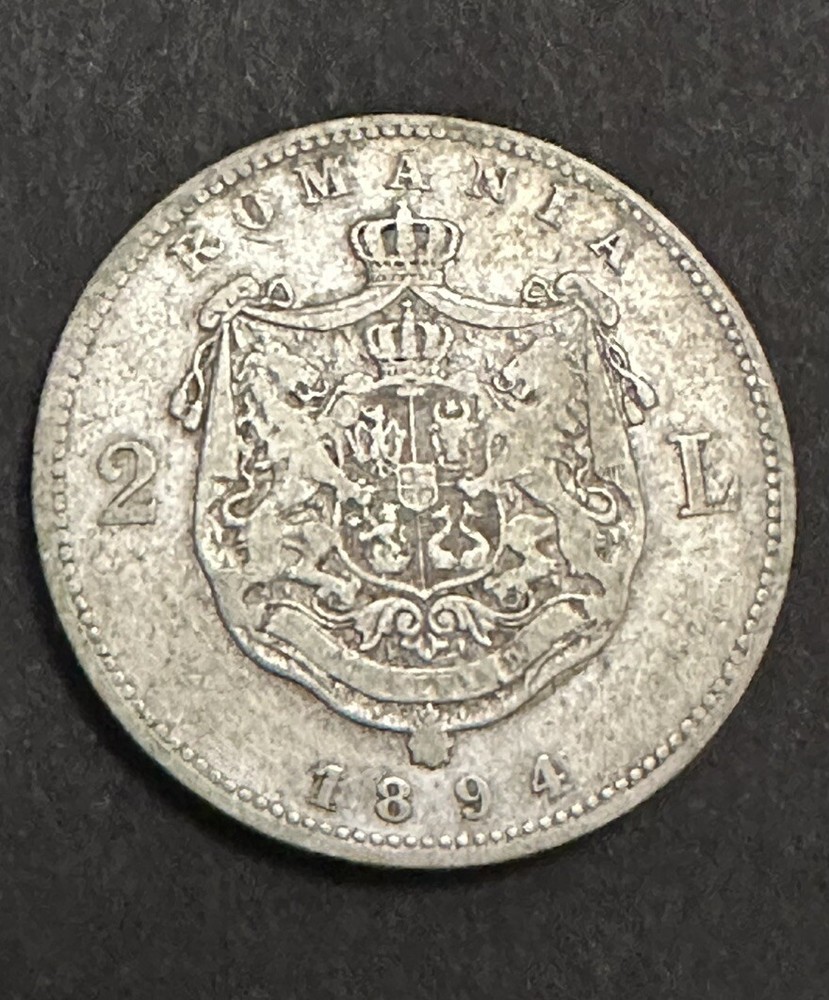 2 Lei 1894 Romania