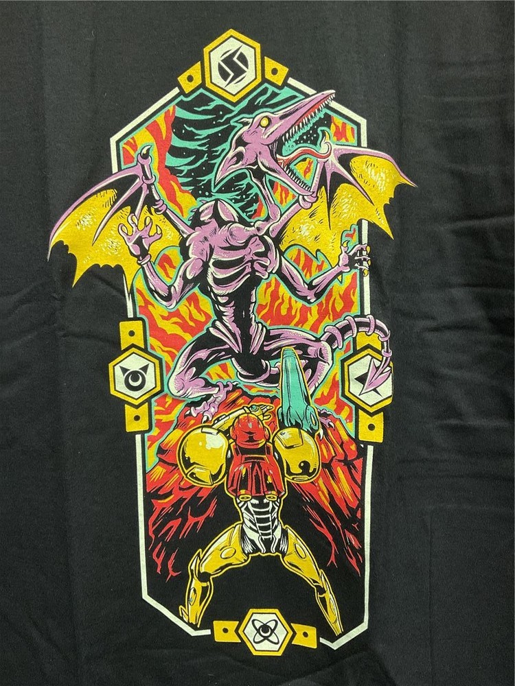 TeeFury Dinosaur LARGE Pteranodon 3000 BLACK