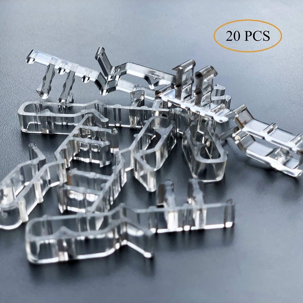 Valance Clips for Horizontal Window Blinds Replacement