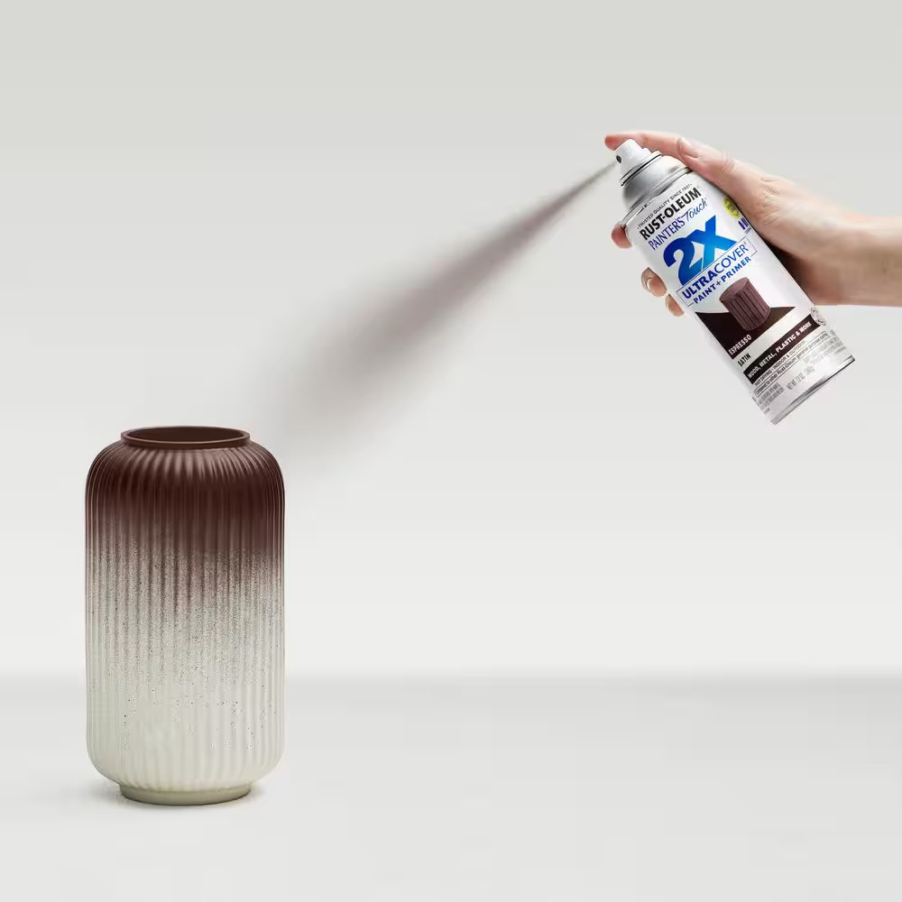 12 Oz. Satin Espresso General Purpose Spray Paint