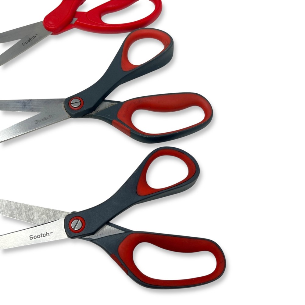 Scotch Multi-Purpose Scissors Set 8 Inch and Precision 4-Piece Mixed