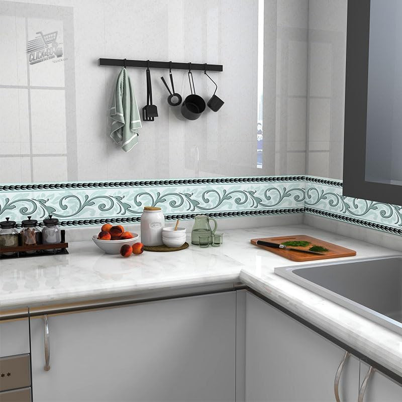 Removable Self Adhesive Kitchen Decor Edge Bathroom Tile Sticker for