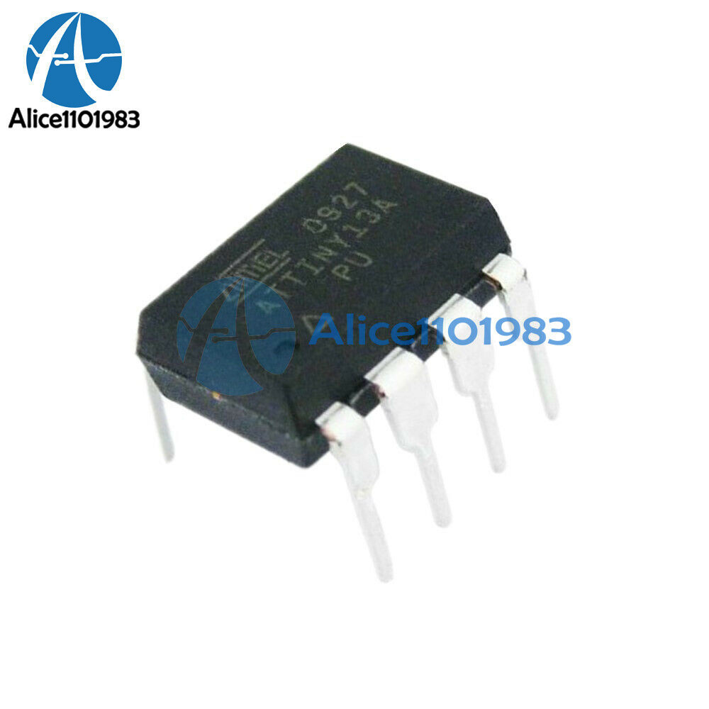 10Pcs ATTINY13A-PU ATTINY13 ATTINY13 Microcontroller IC New