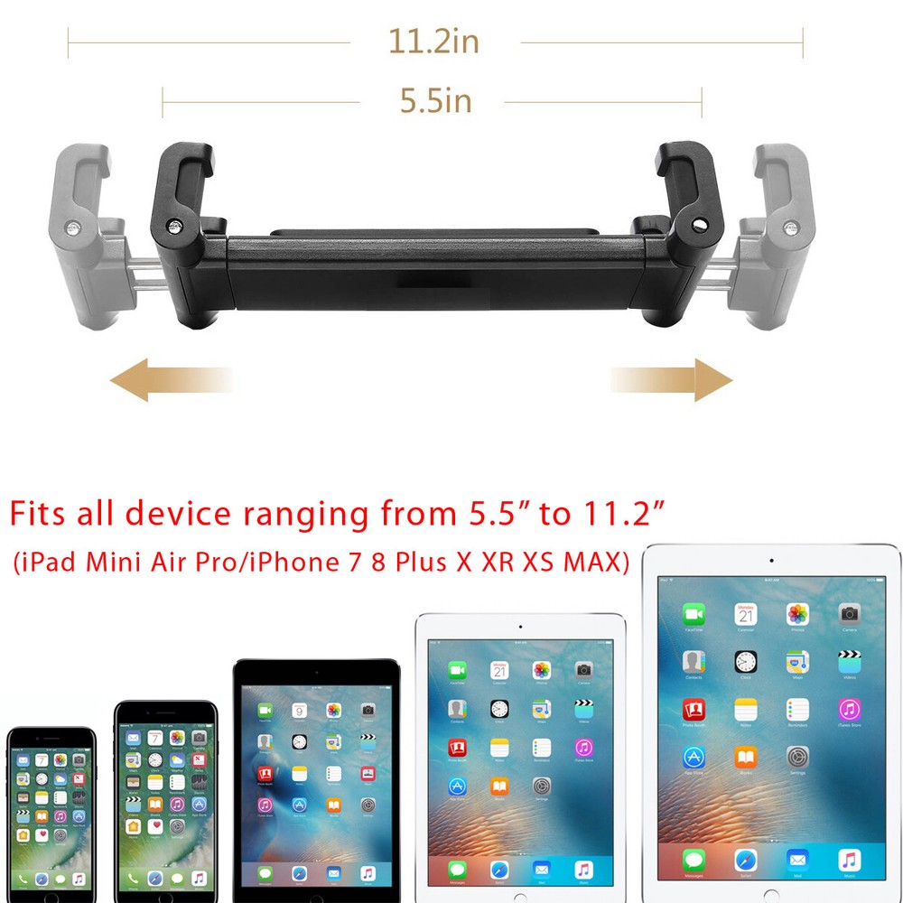 iPad iPhone Galaxy 14 13 Tab Smartphone Tablet Essential Height Adjustable Mount