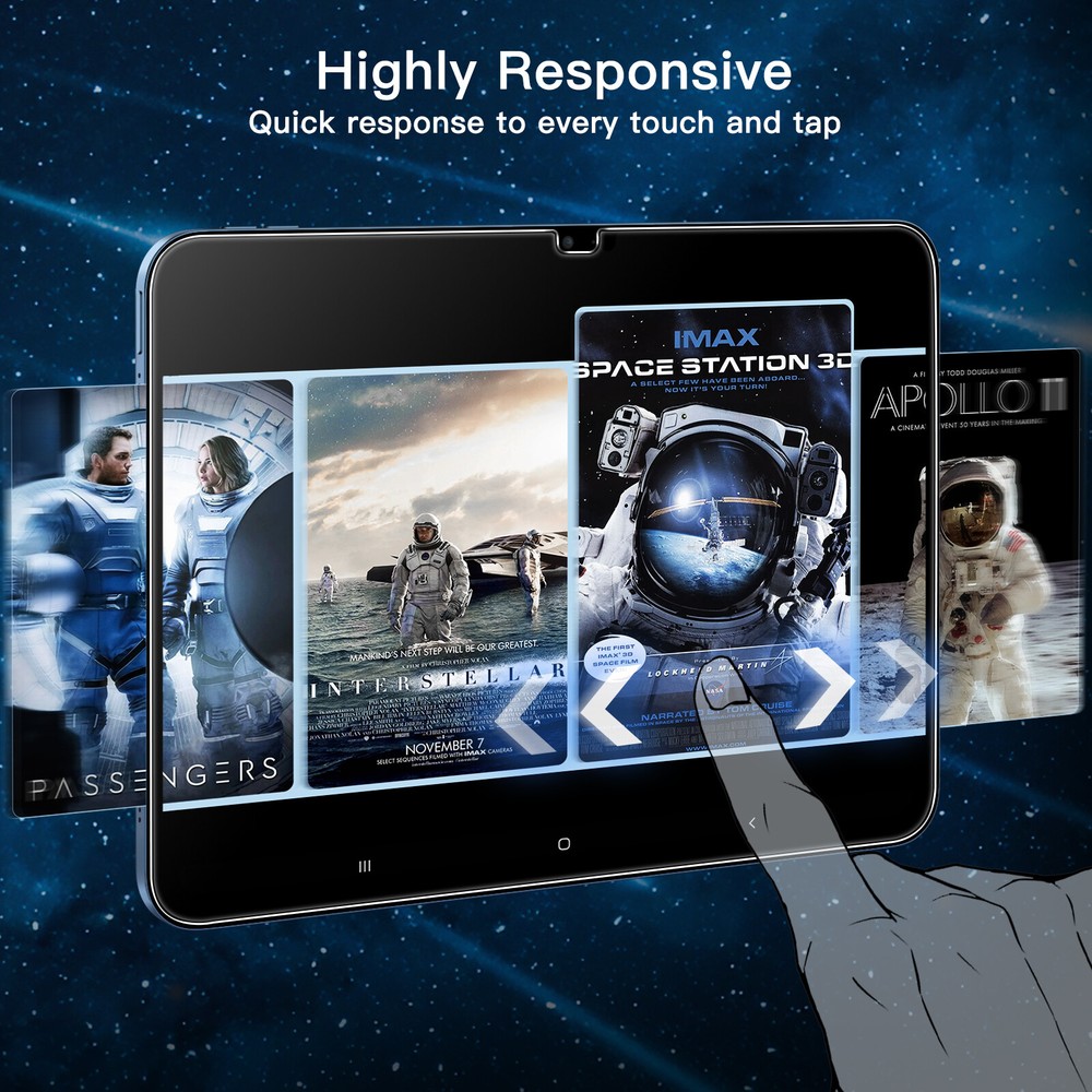 JETech Screen Protector for iPad 10 (10.9-Inch, 2022 Model), 2-Pack