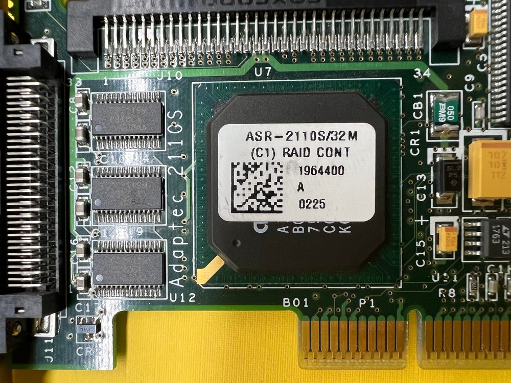 Adaptec 2110S SCSI RAID Controller includes Free Shipping