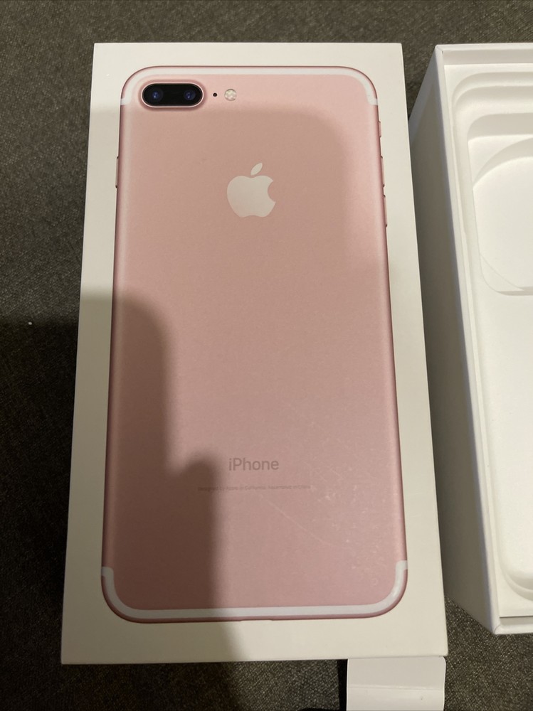 Apple iPhone 7 Plus Rose Gold 32 GB Empty BOX ONLY---BOX ONLY!